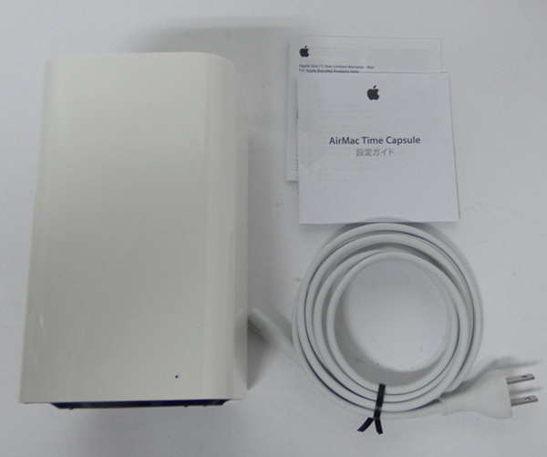 ■Apple AirMac Time Capsule 2TB 802.11n Wi-Fi ハードディスクドライブ NAS A1470 ME177Jの画像1