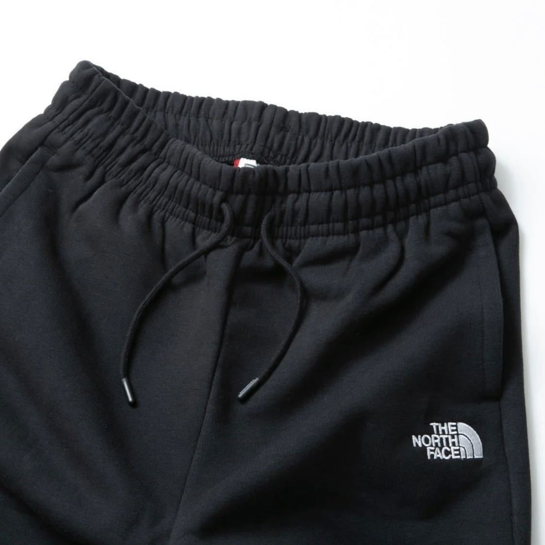 ノースフェイス スウェットパンツ ジャージ レディース 黒 M 裏起毛 THE NORTH FACE ブラック 海外限定 正規品 刺 刺繍 コットン_画像8