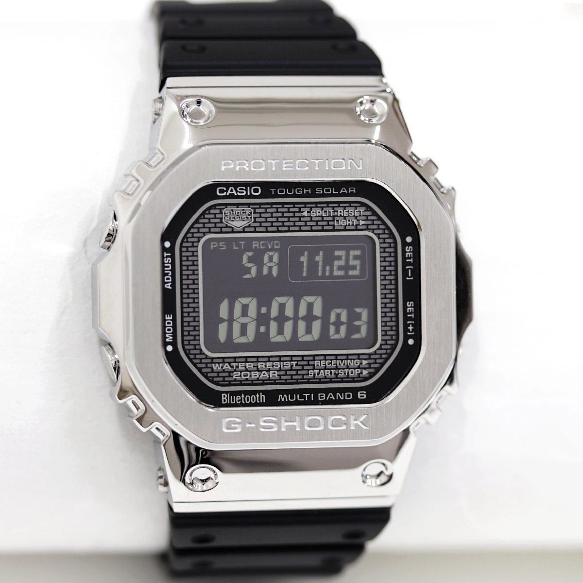 カシオ　G-SHOCK　Gショック　GMW-B5000　腕時計　電波ソーラー　Bluetooth　クォーツ　メンズ　　　新品同様品_画像3
