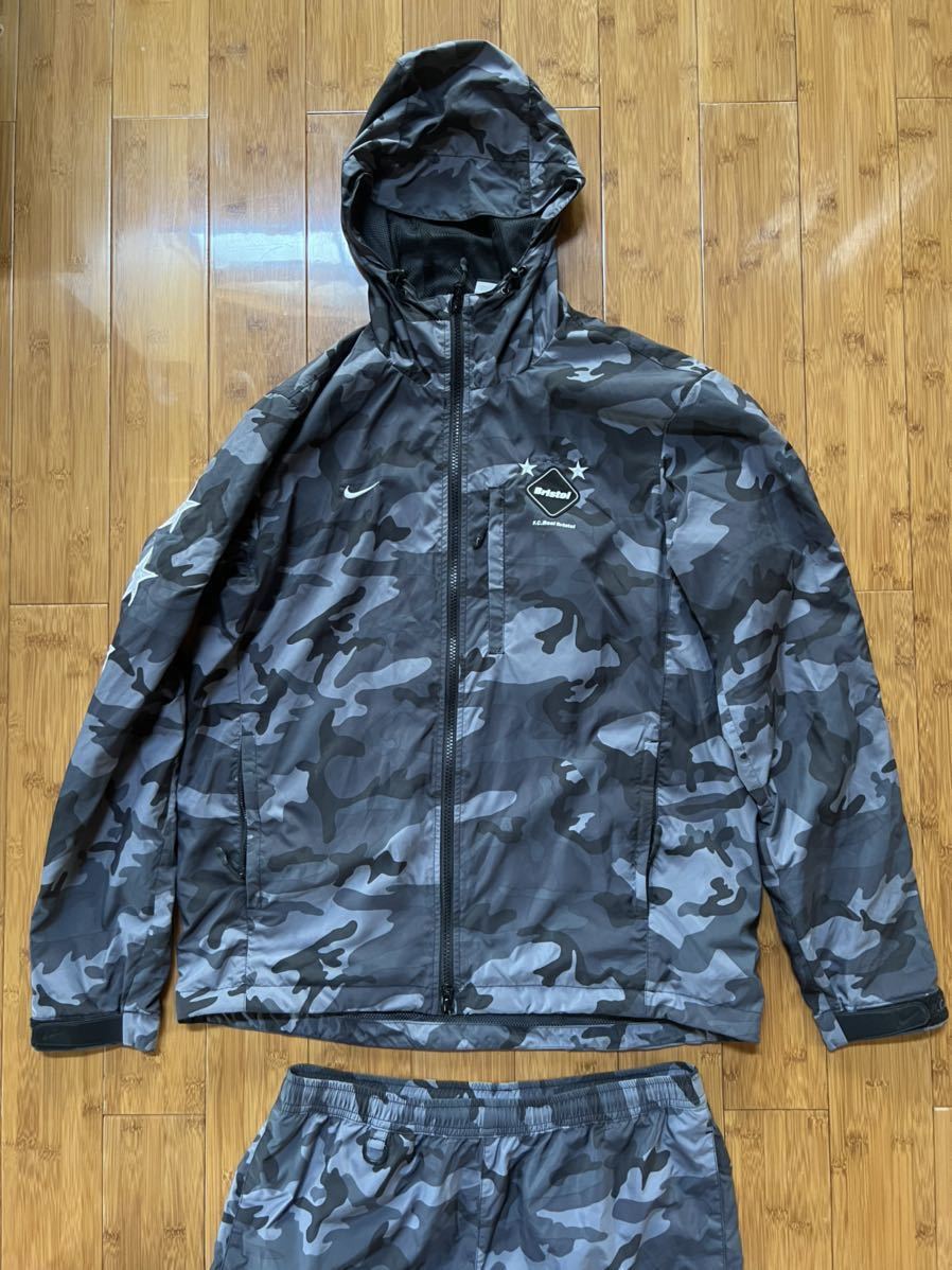 FCRB NIKE コラボ 14AW 迷彩　セットアップ　Mサイズ Bristol ウィンドブレーカー ナイキ soph