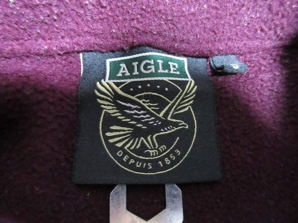 『 送料無料！』　【 エーグル AIGLE 】 フリースベスト / S_画像3