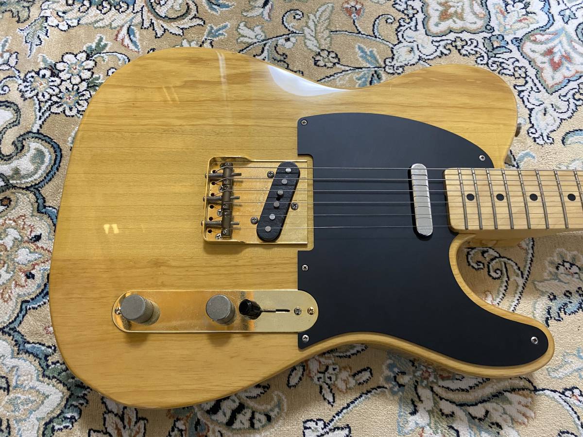 美品 Made in Japan Hybrid 50s Telecaster Vintage Natural テレキャスター フェンダー MIJ 新品購入後自宅でのみ使用_画像4