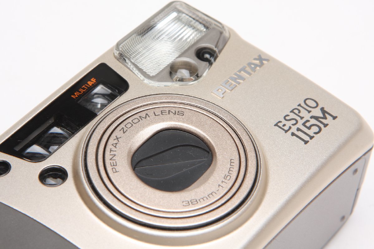 ※ 動作確認済 PENTAX ペンタックス コンパクトカメラ ESPIO115M エスピオ115M 38-115mm c0043_画像8