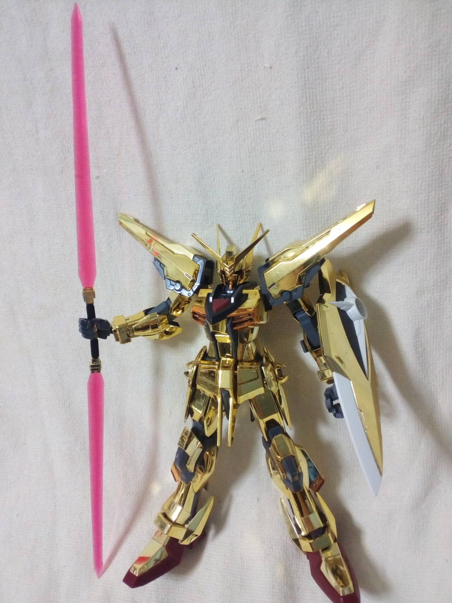 多数出品同梱OK ガンプラ組立済 1/100 ガンダムSEED アカツキ 多数出品同梱OK ガンプラ組立済 1/100 ガンダムSEED アカツキ