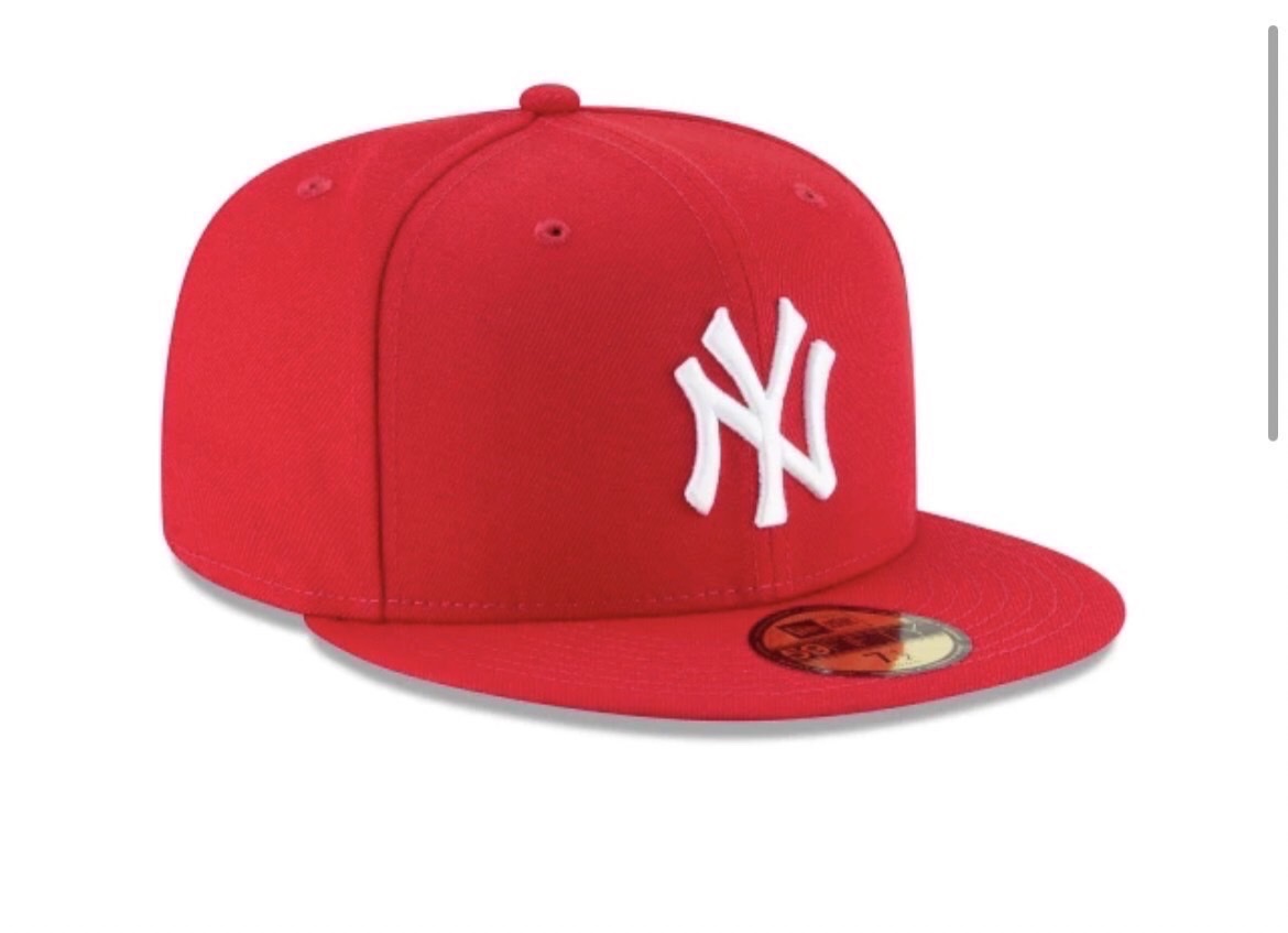 ☆正規品新品☆NEWERA 59FIFTY ニューエラ キャップ 帽子 野球帽 5950シリーズ ヤンキース レッド 61.5cm ユニセックス