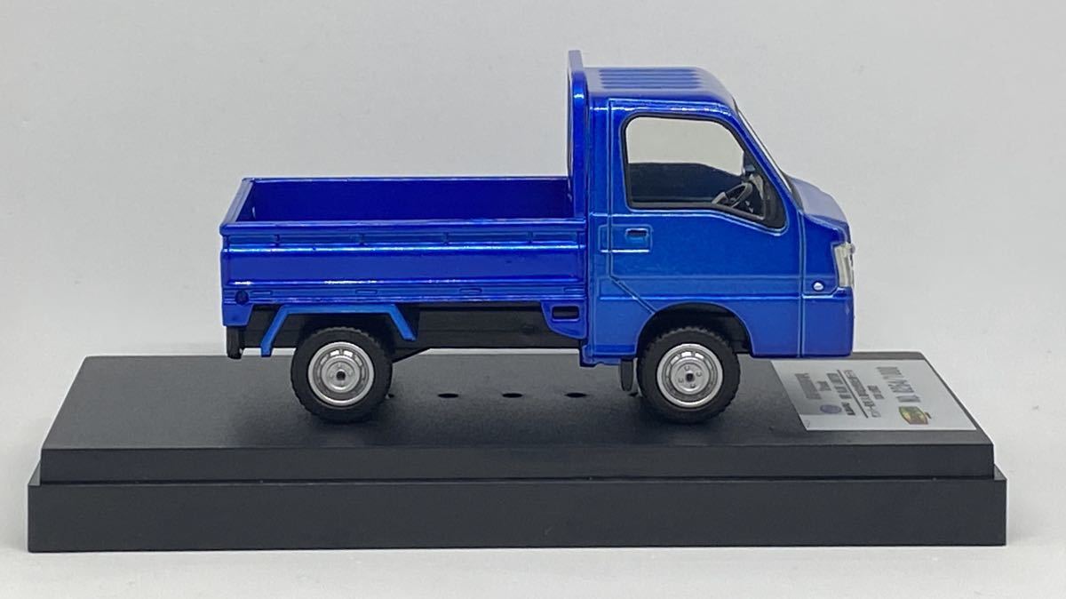 1000台限定 ダイヤペット 1/36 スバル サンバー トラック WRブルー リミテッド SUBARU SAMBER TRUCK BLUE LIMITED ミニカー 模型 TT1 TT2_画像7