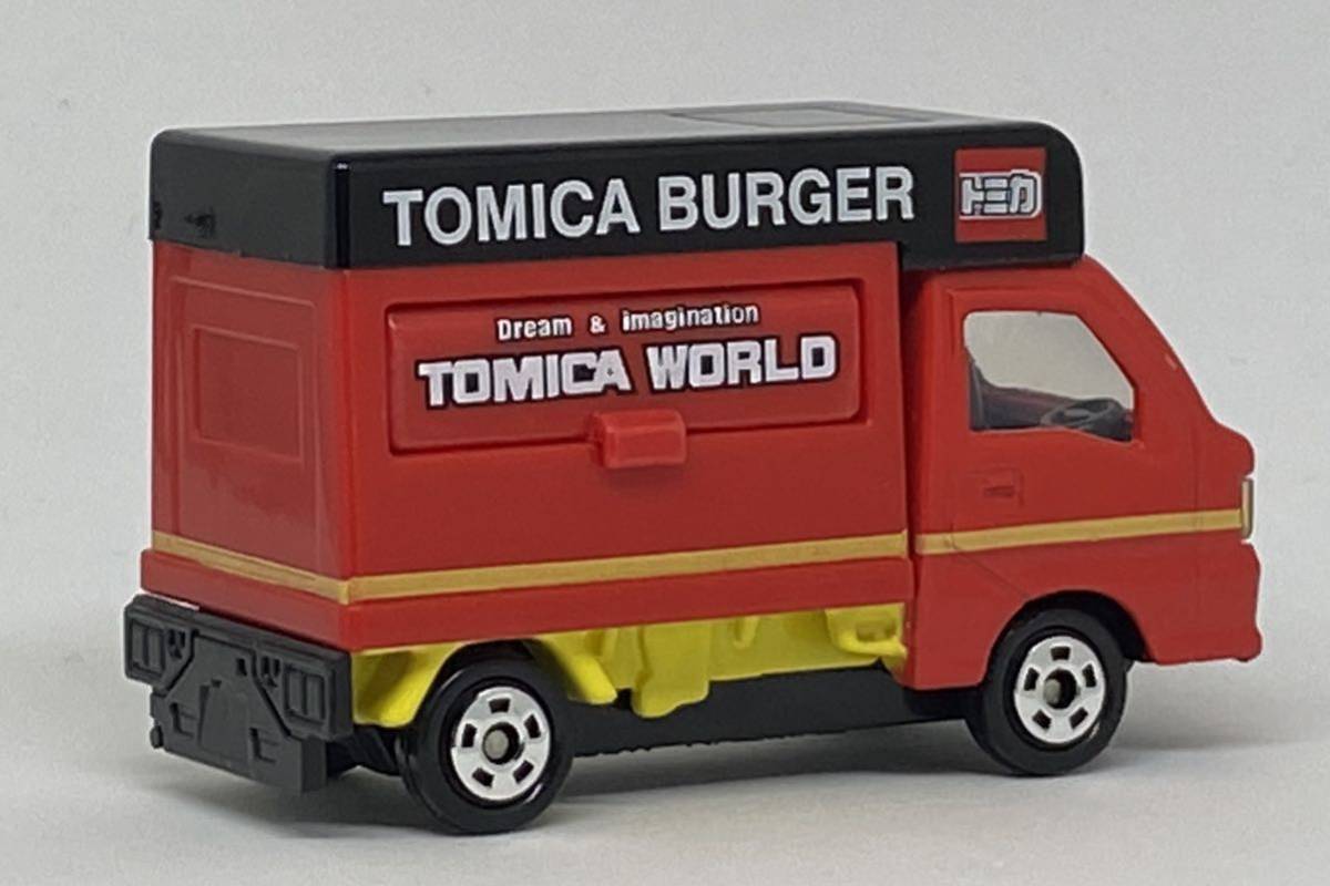 トミカ チケットキャンペーン2021 スバル サンバー トミカバーガー 移動販売車 軽トラック 軽トラ ハンバーガー tomica SUBARU SAMBAR TT1_画像3