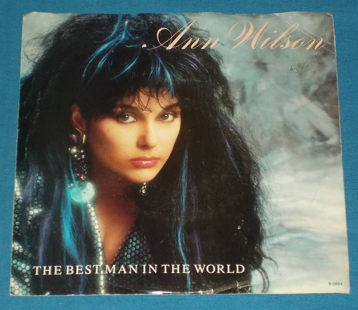 ☆7inch EP★US盤●ANN WILSON/アン・ウィルソン「The Best Man In The World」HEART/プロモ盤/80s名曲!●_画像1