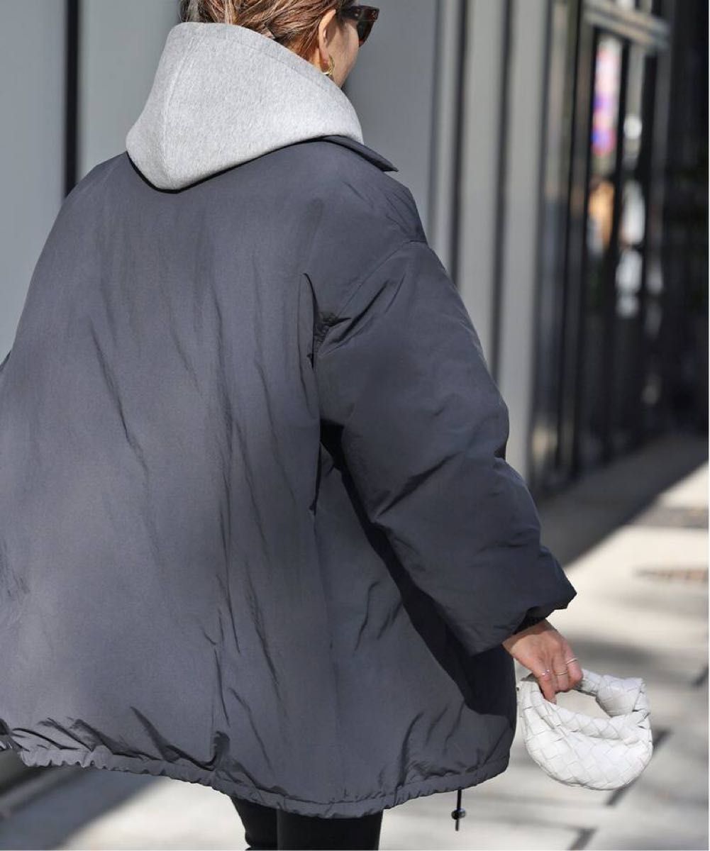 deuxieme classe【CALUX/キャラクス】 PUFFER COACH JACKET deuxieme classe【CALUX/キャラクス】 PUFFER COACH JACKET