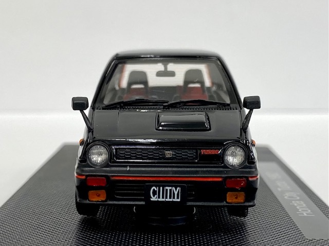 ＜絶版・未使用＞EBBRO　エブロ　1/43　Honda City Turbo 1982 (BLACK)　ホンダ　シティ　ターボ　_画像4