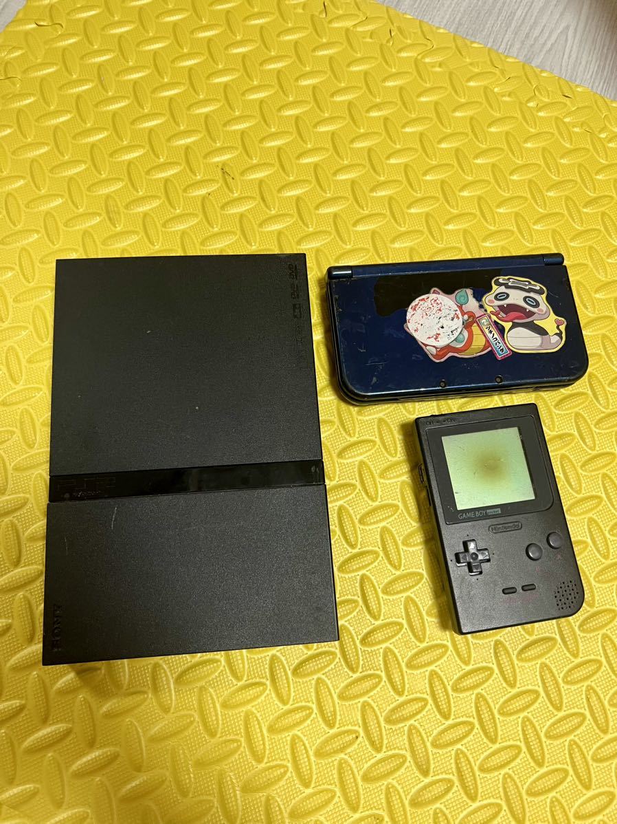 1円スタート Nintendo new 3dsll SONY PS2 GAME BOY まとめ売り 動作未確認_画像1