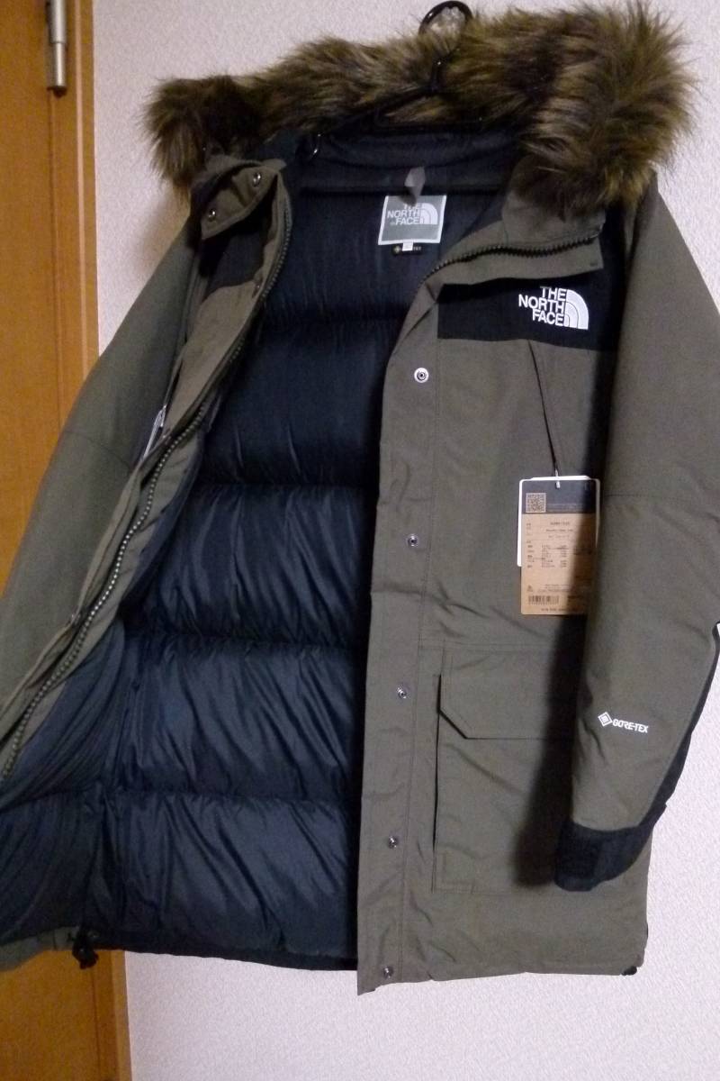 未使用新品●ザ ノースフェイス/THE NORTH FACE/NDW91935/レディース(L)/マウンテンダウンコート/NT(ニュートープ）GORE-TEX/カーキ色●_画像3