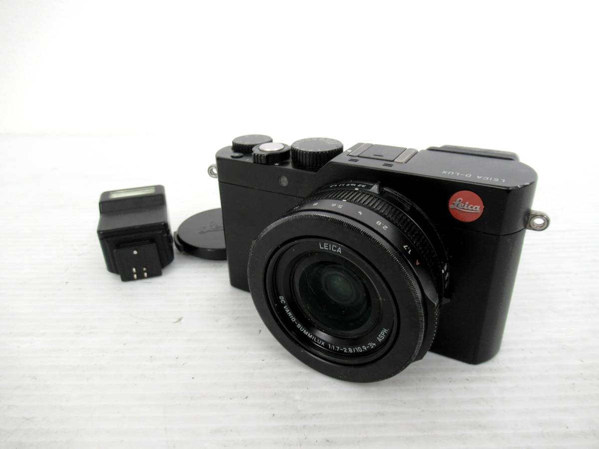 【Leica/ライカ】亥②286//デジタルカメラ ライカD-LUX Typ 109 1280万画素 光学3.1倍ズーム ブラック_画像1