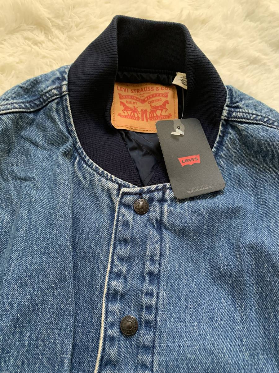 人気商品　Levis リーバイス　デニム　ボンバージャケット　フライトジャケット　MA-1_画像2