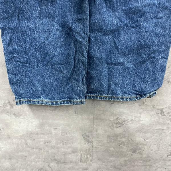 Levi's569R ブルー ルーズストレート レギュラー ジップフライ デニムジーンズパンツ 12 実寸W25in 赤タブ 423650289 古着 LK10261_画像5