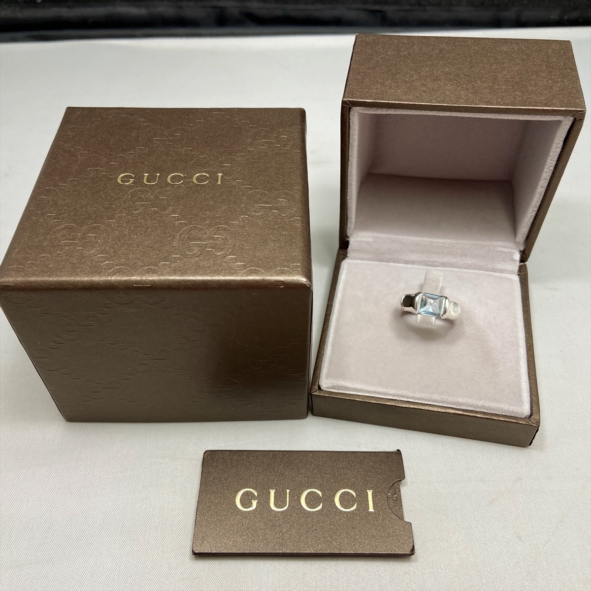 新品仕上 廃盤 希少 グッチ GUCCI バンブー リング 指輪 新品仕上 廃盤 希少 グッチ GUCCI バンブー リング 指輪