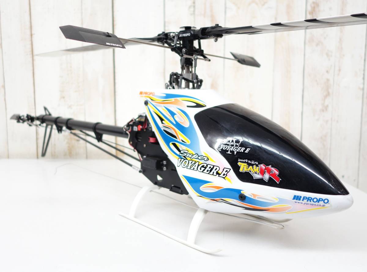 電動ヘリの進化系*JR PROPO*Super VOYAGER E スーパー 電動ヘリの進化系*JR PROPO*Super VOYAGER E スーパー