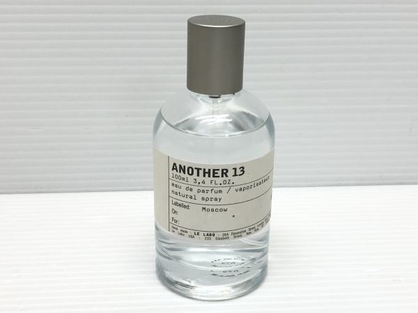 N313-231203-165 LELABO ルラボ ANOTHER 13 アナザー 100ｍｌ 香水 オールドパルファム 【ほぼ未使用】_画像3