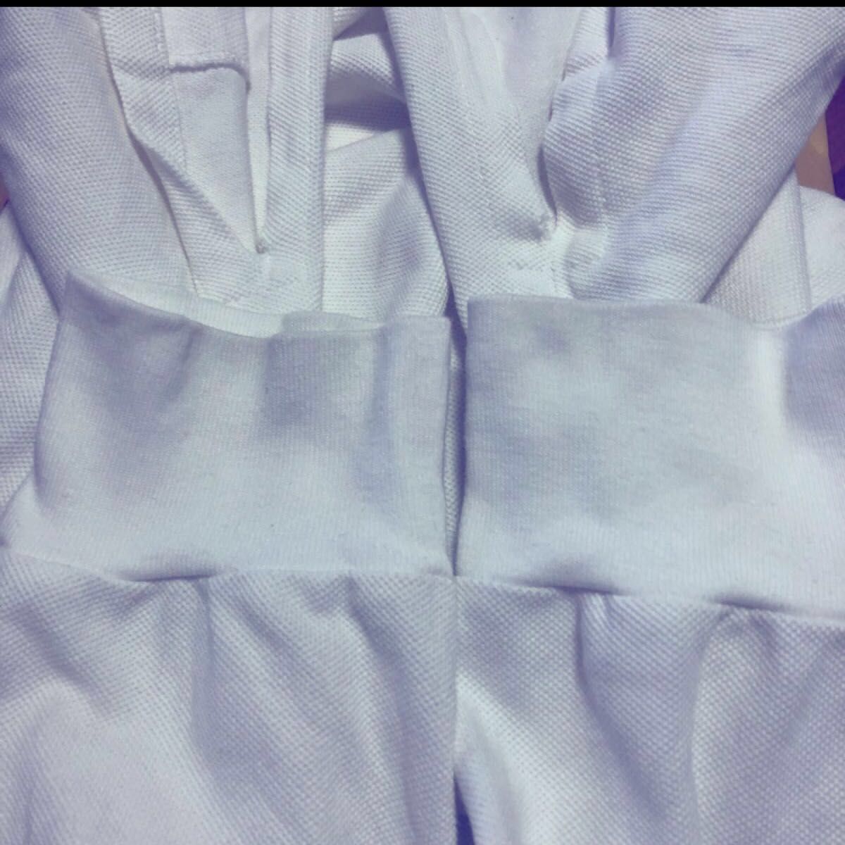 ラルフローレン　ポロシャツ　1枚　長袖　白　メンズL  XL 向き　制服　長袖ポロシャツ　白色　LL ポロラルフローレン　ホワイト