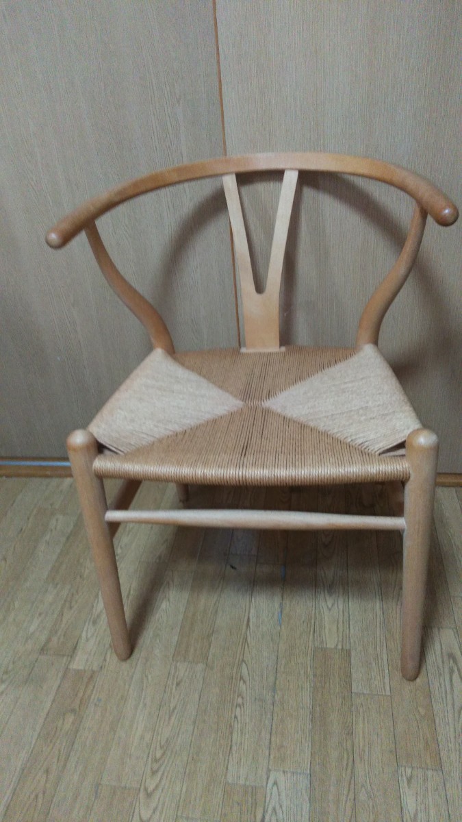 ④Carlhansen & son カールハンセン＆サン Yチェア 直接取り引き可 Danish chair デニッシュ チェア 椅子 木製 デザイナーズ 編込 美品_画像1