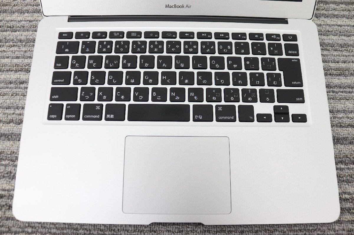 N1212◎1円【2013年！i7】Apple/MacBook Air A1466(13-inch,Mid2013) / CPU：core i7-1.7GHz / メモリ：8GB / SSD：256GB_画像3