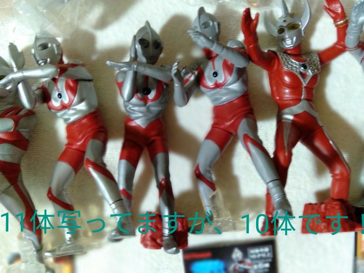 無料1万円以上！★初版全10体★アルティメットルミナスウルトラマン★初代半分★5兄弟のみ★未開封多数！期間限定15個の建物電池付！