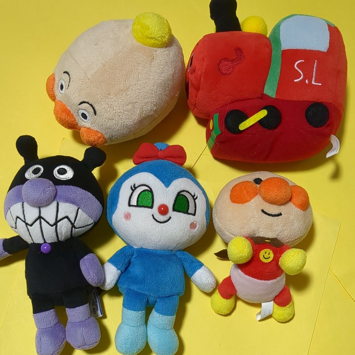 アンパンマンぬいぐるみ 5個セット バイキンマン コキンちゃん アンパンマンぬいぐるみ 5個セット バイキンマン コキンちゃん