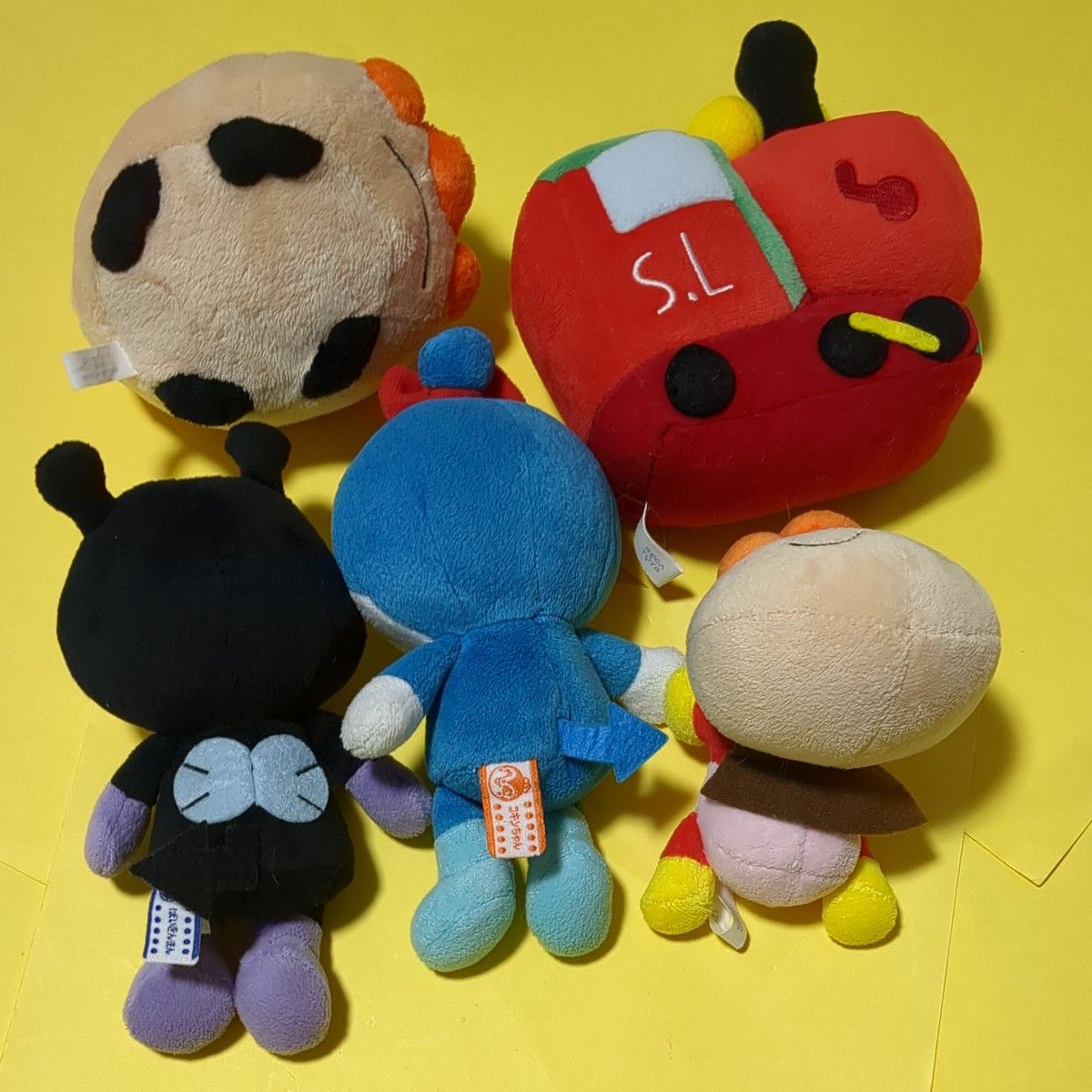アンパンマンぬいぐるみ 5個セット バイキンマン コキンちゃん アンパンマンぬいぐるみ 5個セット バイキンマン コキンちゃん