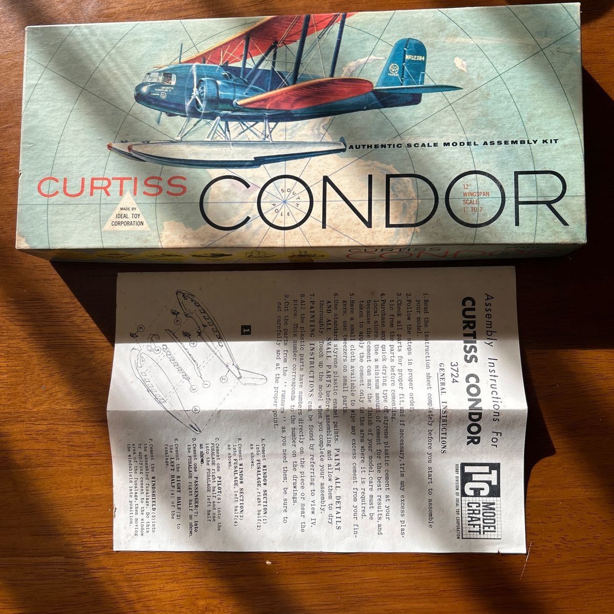 ITC 1/72 位？Curtiss Condor (画像容認の方のみ、画像が全てです。_画像1