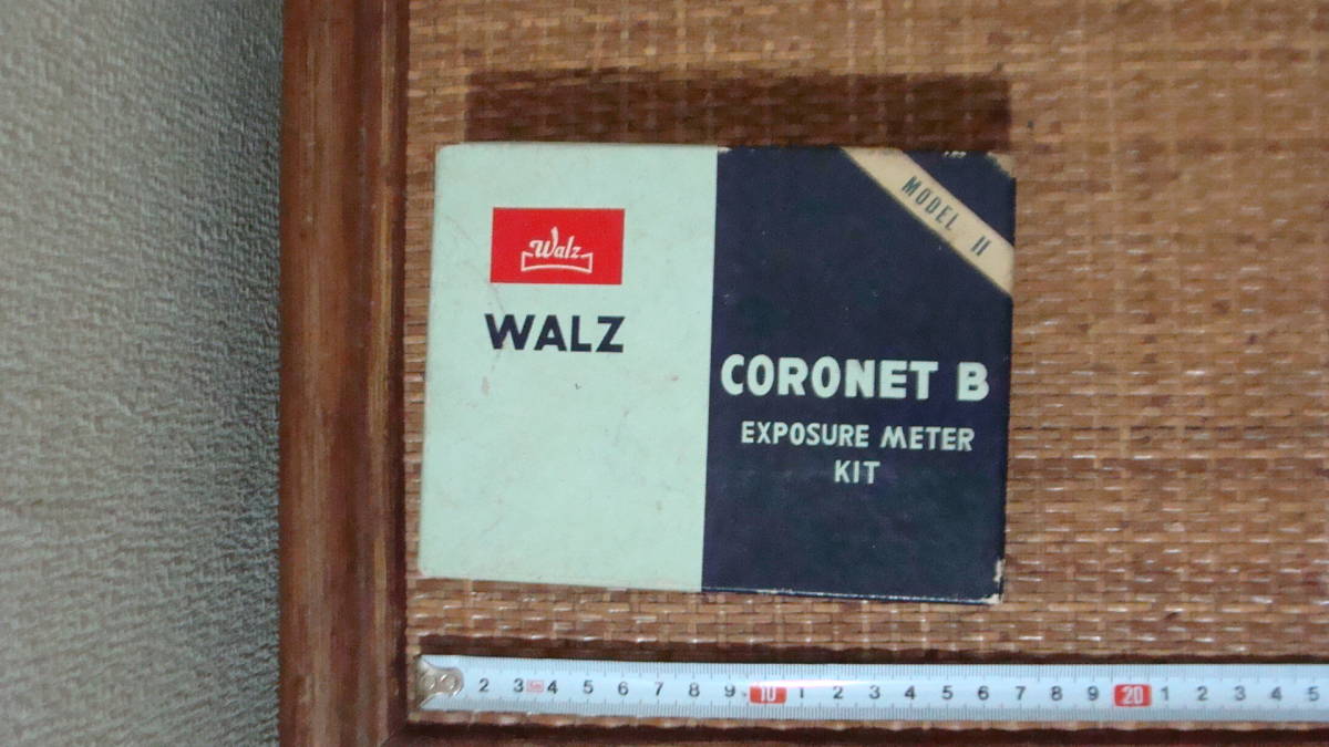 デッドストック WALZ CORONET B EXPOSURE METER KIT 現状品の画像1