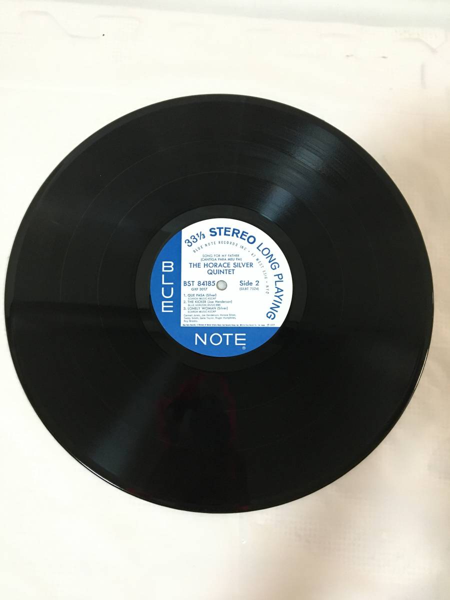 P301○LP レコード 美盤 BLUENOTE ブルーノート 完全限定盤 ホレス・シルヴァー ソング・フォー・マイ・ファーザー GXF-3017 HORACE SILVERの画像5