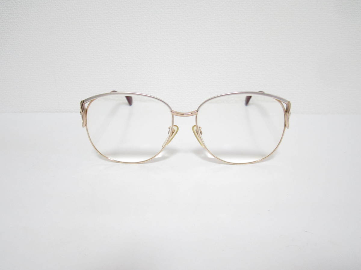 籠◆老眼鏡+3.50　ビンテージ　レトロ　LANCEL　PARIS　P.A.T.P　ランセル　テンプルデザイン　婦人　女性用　眼鏡　程度良品_画像9