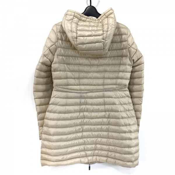 モンクレール MONCLER ダウンコート サイズ0 XS BARBEL(バーベル) ベージュ レディース 長袖/冬 コート_画像2