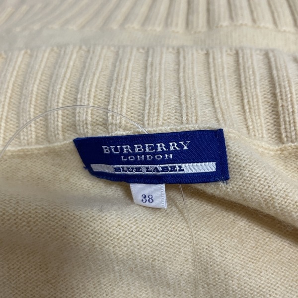 バーバリーブルーレーベル Burberry Blue Label 長袖セーター サイズ38 M - ライトイエロー レディース トップス_画像3