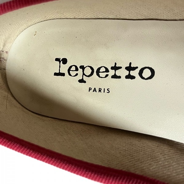 レペット repetto フラットシューズ 36 - エナメル（レザー） ピンク レディース リボン 靴_画像5