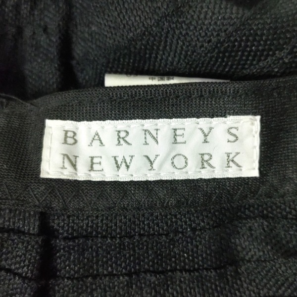 バーニーズ BARNEYSNEWYORK 56～58cm - 麻×ポリエステル 黒 帽子 (その他)/リボン 帽子_画像5