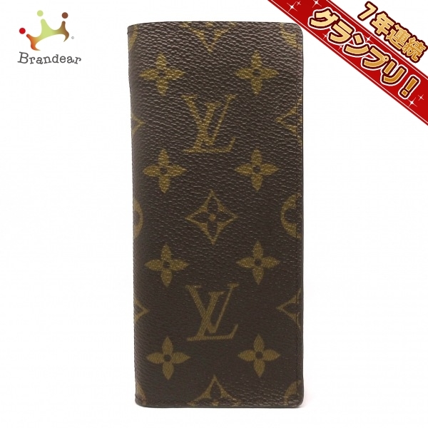 ルイヴィトン LOUIS VUITTON メガネケース M62962 エテュイ・リュネット サーンプル モノグラム・キャンバス SN0012 美品 財布 モノグラム_画像1