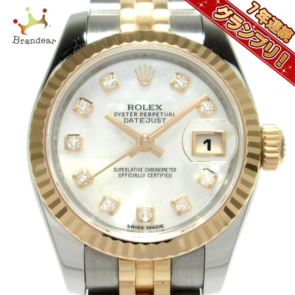 ROLEX(ロレックス) 腕時計 デイトジャスト 179171NG レディース SS