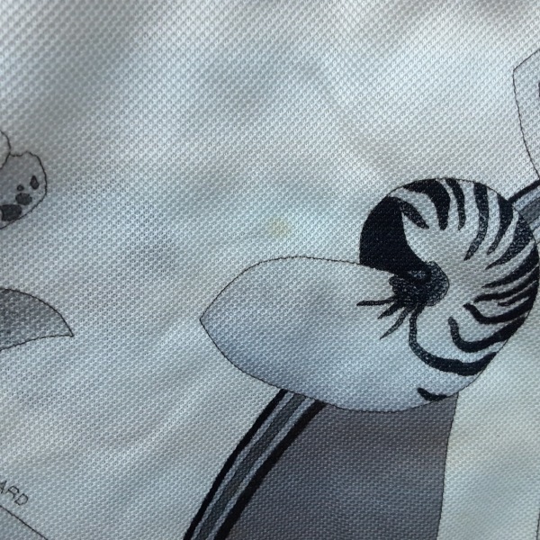 re владелец -ru спорт LEONARD SPORT рубашка-поло с коротким рукавом размер 42 L - белый × чёрный × серый женский цветочный принт прекрасный товар tops 