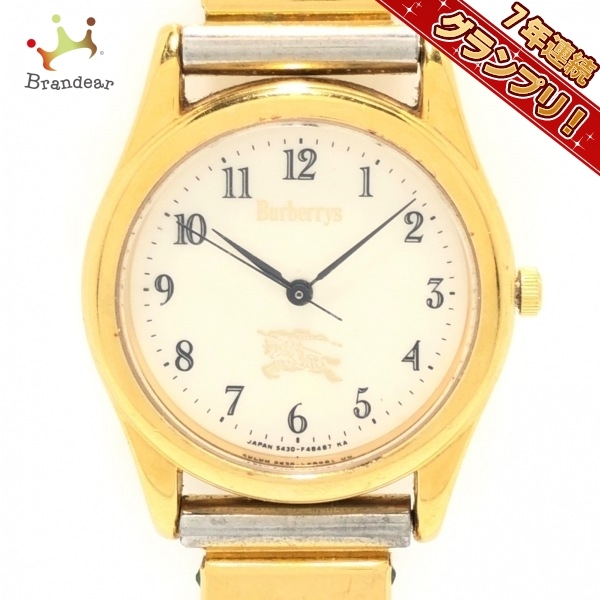 Burberry's(バーバリーズ) 腕時計 - 5430-F43674 レディース 白の画像1