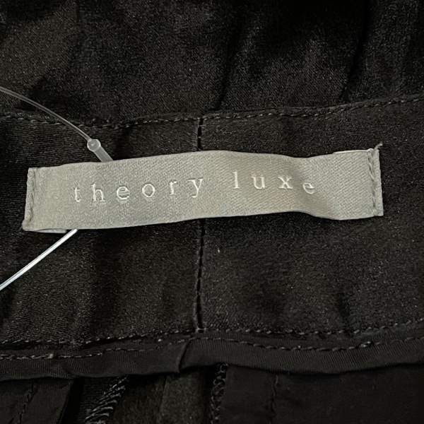 セオリーリュクス theory luxe パンツ サイズ36 S - 黒 レディース フルレングス ボトムス_画像3