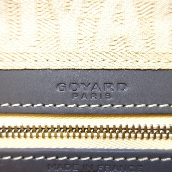 ゴヤール GOYARD ハンドバッグ サンジャンヌPM コーティングキャンバス×レザー グレー×白×マルチ レディース 美品 バッグ_画像7