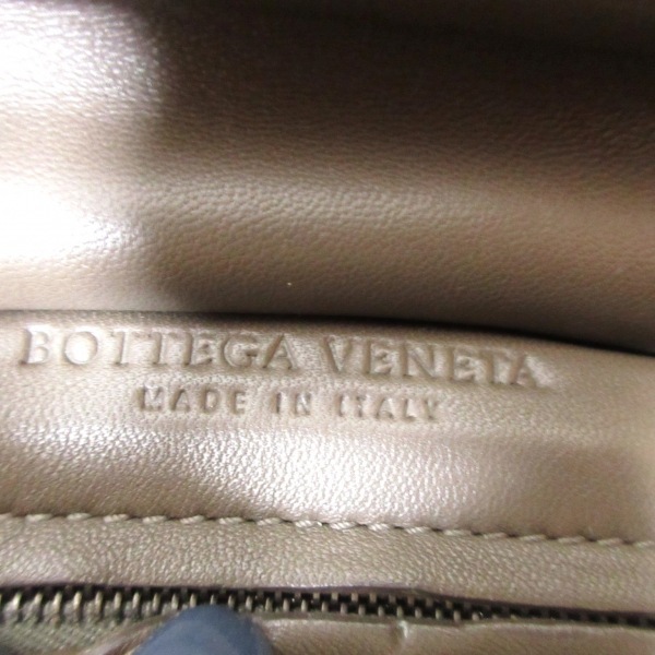 ボッテガヴェネタ BOTTEGA VENETA ハンドバッグ 199981 - パイソン グレー×ダークブラウン バッグ_画像8