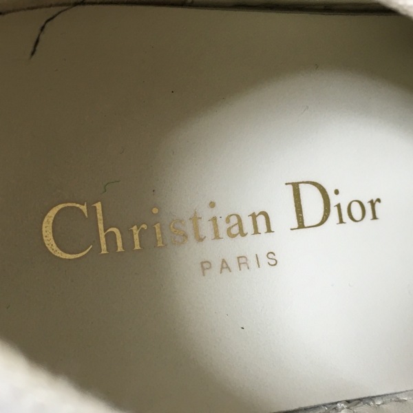 ディオール/クリスチャンディオール DIOR/ChristianDior スニーカー 38 - キャンバス×ラバー 白 レディース 靴_画像5