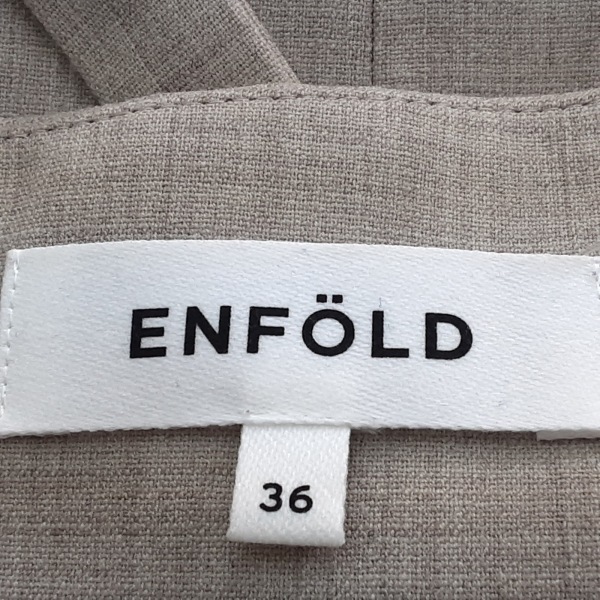 エンフォルド ENFOLD ロングスカート サイズ36 S - ベージュ レディース ボトムス_画像3