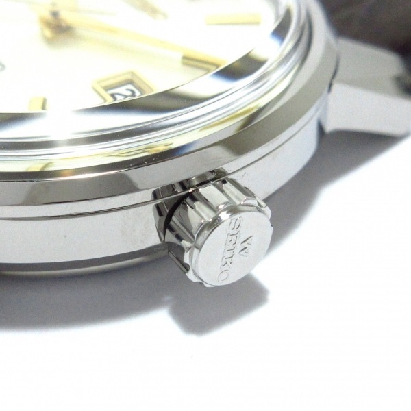 SEIKO(セイコー) 腕時計■新品同様 キングセイコー 6L35‐00F0/SDKA003 メンズ KSK復刻デザイン/限定1700本/革ベルト シャンパンゴールド_画像8
