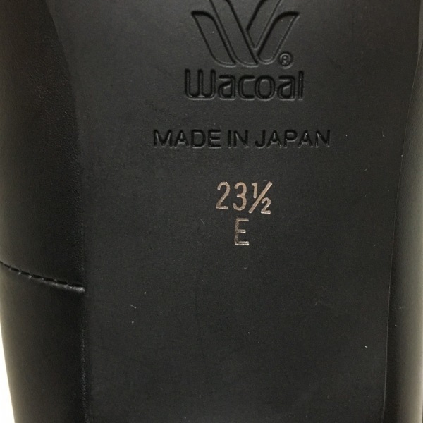 サクセスウォーク(ワコール) SUCCESS WALK(Wacoal ) パンプス 23 1/2E - レザー 黒 レディース 美品 靴_画像6