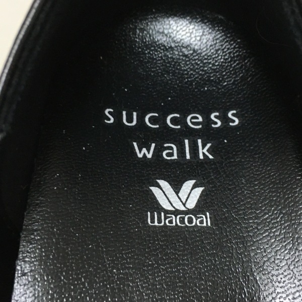 サクセスウォーク(ワコール) SUCCESS WALK(Wacoal ) パンプス 23 1/2E - レザー 黒 レディース 美品 靴_画像5