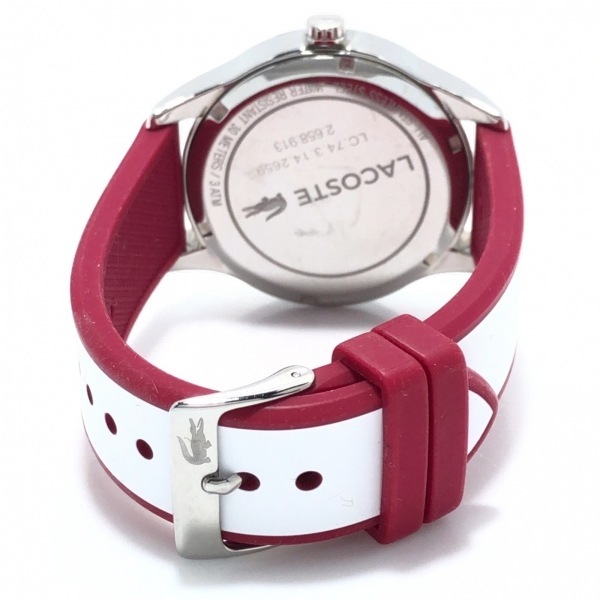 Lacoste(ラコステ) 腕時計 - LC.74.3.14.2659 メンズ 白×ピンク_画像3
