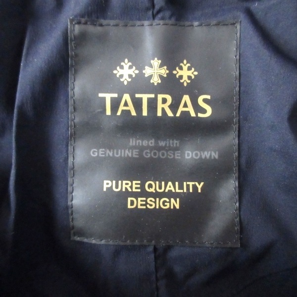 タトラス TATRAS ダウンコート サイズ03 L LTA6FW4216 - ダークネイビー レディース 長袖/ジップアップ/冬 コート_画像3